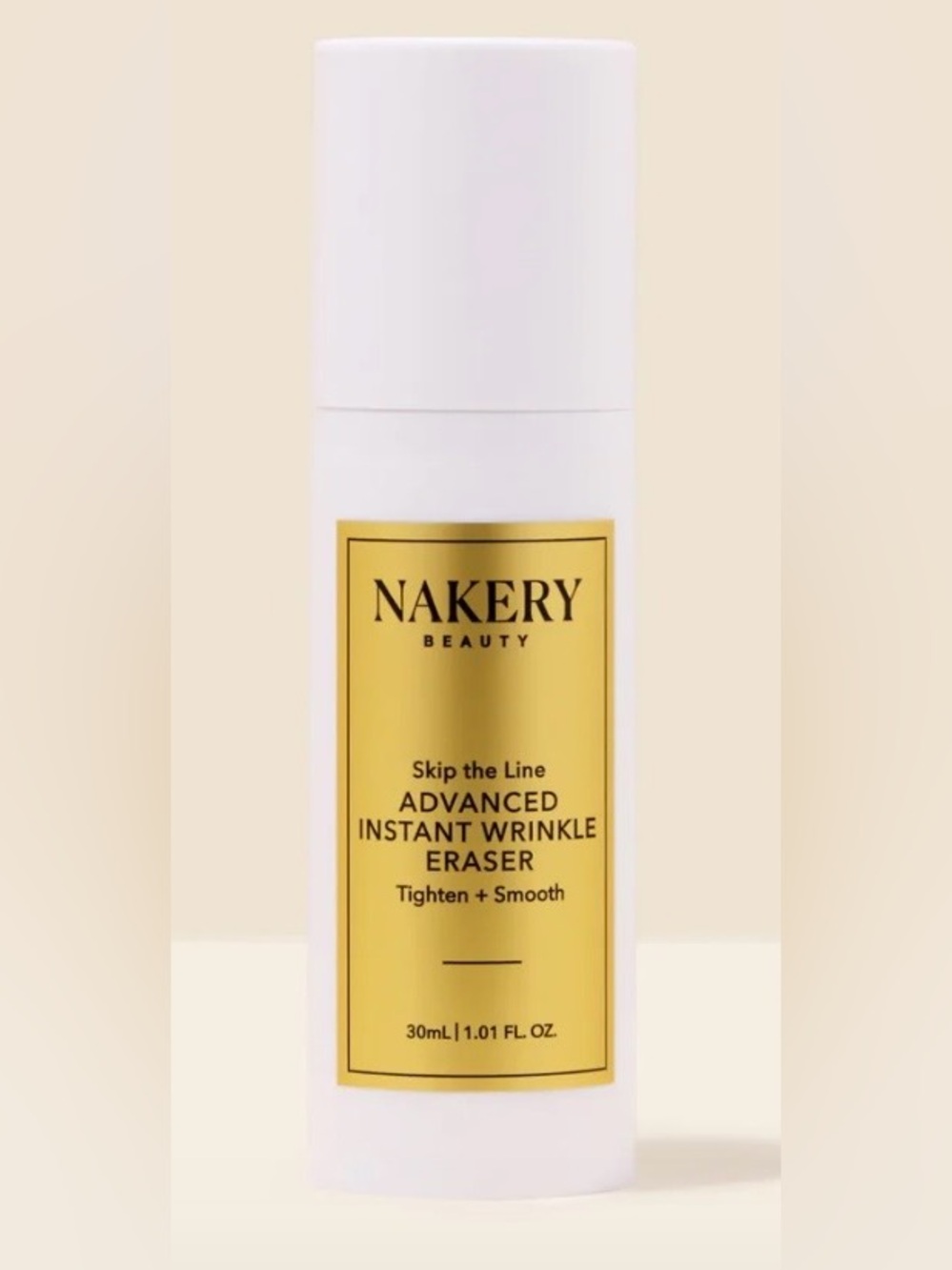 Nakery Beauty Advanced Instant Wrinkle Eraser - White & Gold